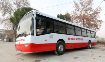 İzmir Büyükşehir Belediyesi, Burdur Belediyesi’ne otobüs hibe etti