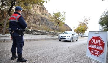 Elazığ Jandarmadan Harput’ta drone’lu denetim