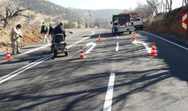Kahramanmaraş’ta yol yapım çalışmaları