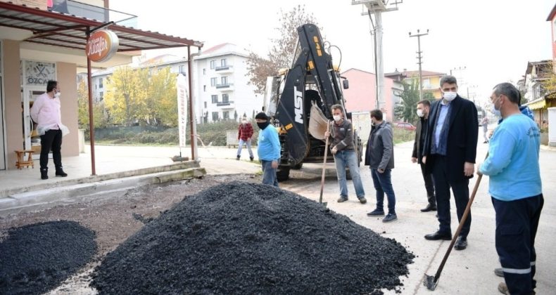 Kartepe’de Asfalt Yama Çalışmalarına Devam