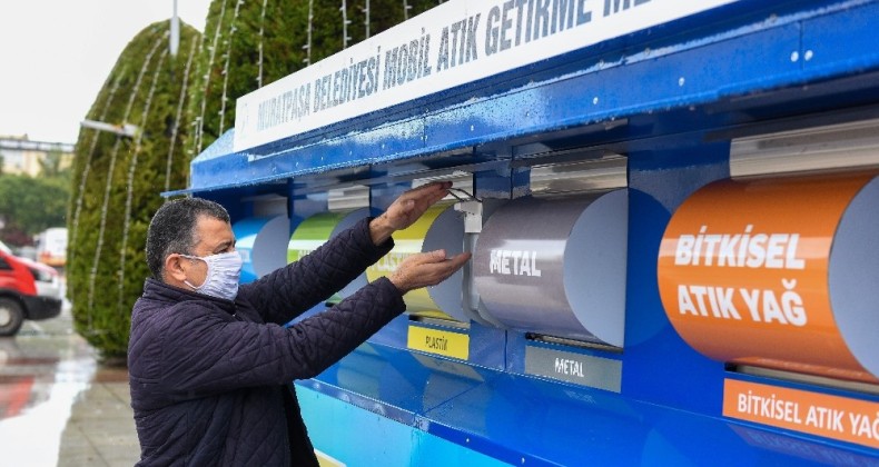 Muratpaşa’da mobil atık merkezlerinin sayısı artıyor