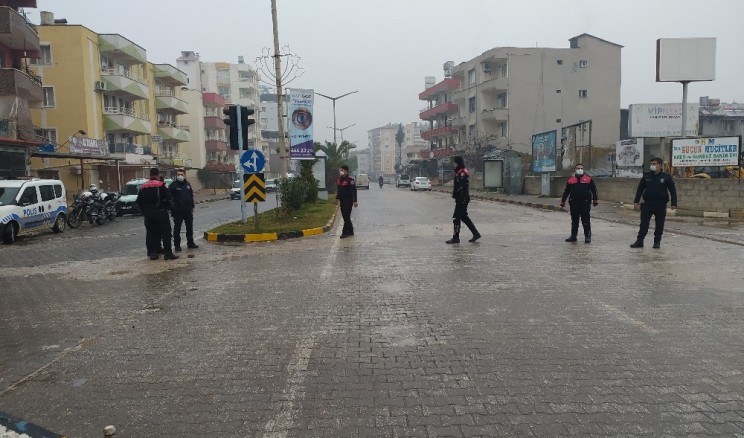 Reyhanlı’da kısıtlama denetimi