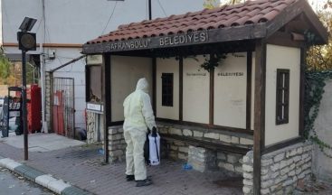 Safranbolu Belediyesi kentin dört bir yanında dezenfekte çalışması başlattı