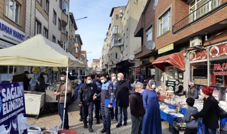 Tekirdağ’da Semt Pazarlarında HES Kontrolü