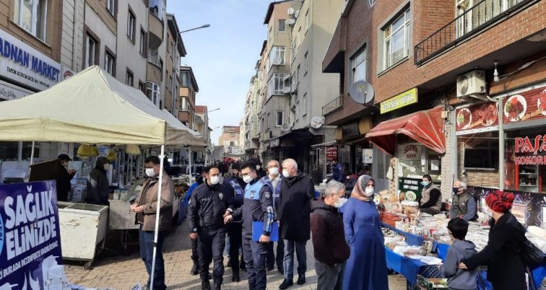 Tekirdağ’da Semt Pazarlarında HES Kontrolü