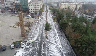 Siirt’te kayyum talimat verdi, kent merkezi ayna gibi parladı