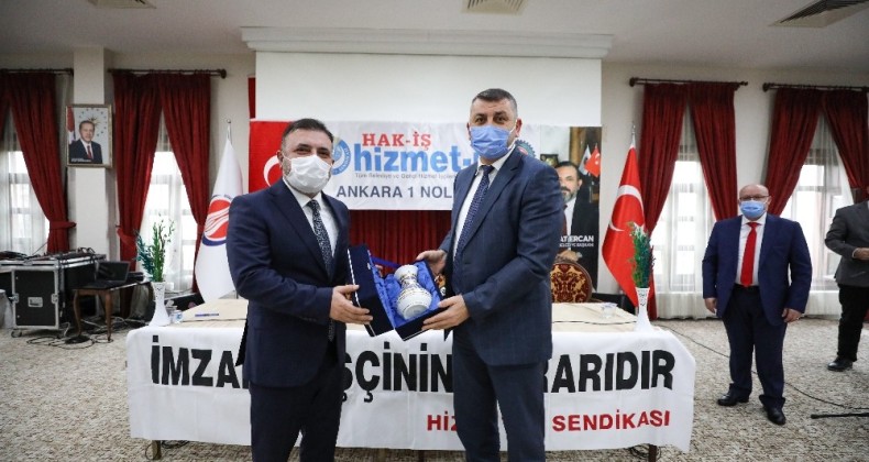 Sincan Belediyesi ile Hizmet-İş Sendikası arasında toplu iş sözleşmesi imzalandı