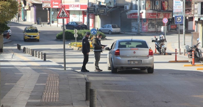 Sınır kenti Kilis sokağa çıkma kısıtlamasına uyuyor