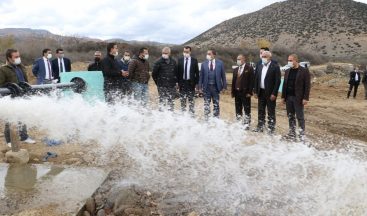 Su sıkıntısı yaşayan Alaşehir’e yeni sondajlarla çözüm