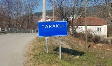 Taraklı ilçesinin tabelası değişti