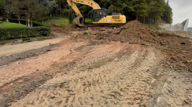 Tavşantepe TOKİ Konutları’na yeni asfalt yol