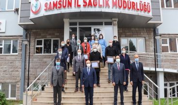 Samsun Valisi Sağlıkçılara: “Bu mücadelenin başkahramanları sizlersiniz”