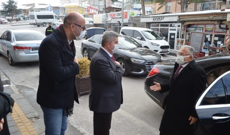 Başkan Büyükkılıç gilaburusu şifa, el dokuma halısı meşhur Bünyan’da