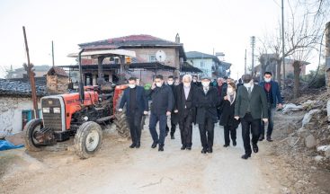 Başkan Soyer’in Küçük Menderes turu Kiraz’dan başladı