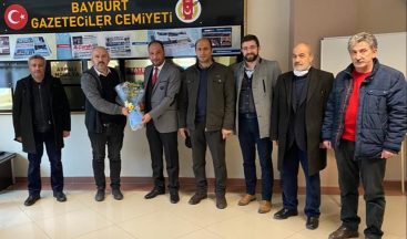 Bayburt Gazeteciler Cemiyeti’ne ’10 Ocak’ ziyaretleri