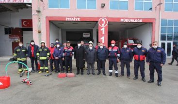 Bayburt itfaiyesi eğitimlerine devam ediyor