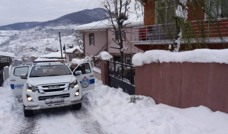 Küçük İrem’i Hastaneye Belediye Ulaştırdı