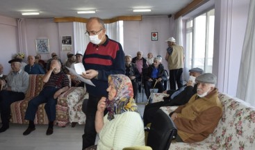 Burdur’da huzurevlerindeki yaşlılar CoronaVac aşısı oldu