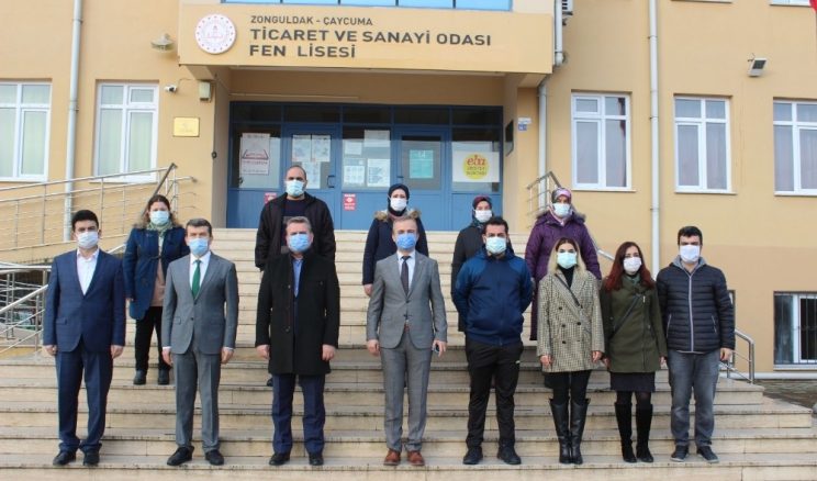 Çaycuma’ da bayrak töreni düzenlendi