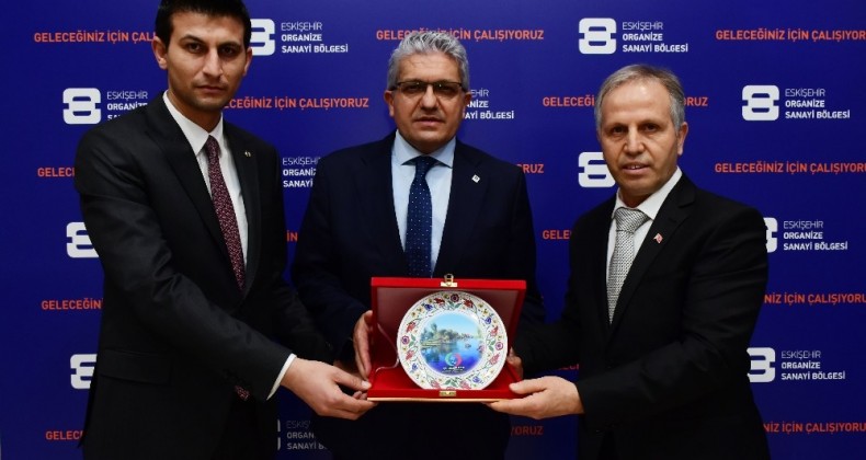 Çifteler heyetinden EOSB’a ziyaret
