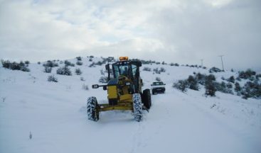 Çorum’da 220 köy yolu ulaşıma kapandı