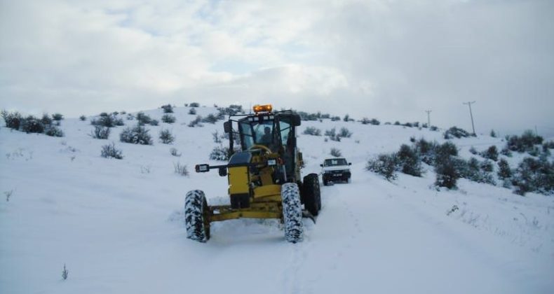 Çorum’da 220 köy yolu ulaşıma kapandı