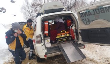 Diyarbakır Büyükşehir Belediyesi ekipleri, hasta kadının imdadına yetişti