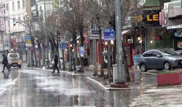 Düzce’de günlerdir beklenen yağmur bugün geldi