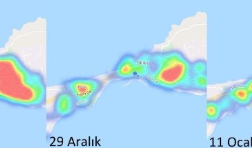 En yaşlı nüfusa sahip Sinop yeşile döndü