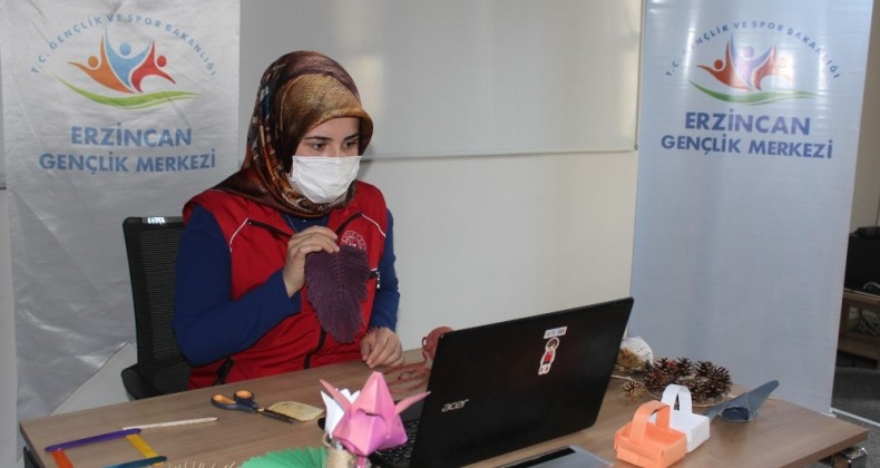 Erzincan’da gençler faaliyetlerini sanal ortama taşıdı