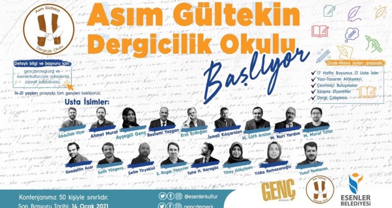 Esenlerde Asım Gültekin Dergicilik Okulu açıldı