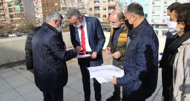 Gaziemir’de kamusal alanlar genişliyor