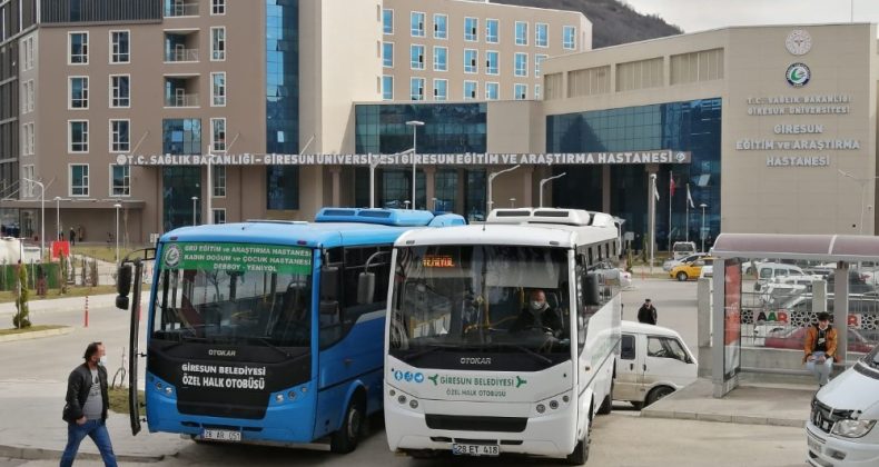 Giresun Eğitim Araştırma Hastanesi’nin ulaşım problemi çözülüyor