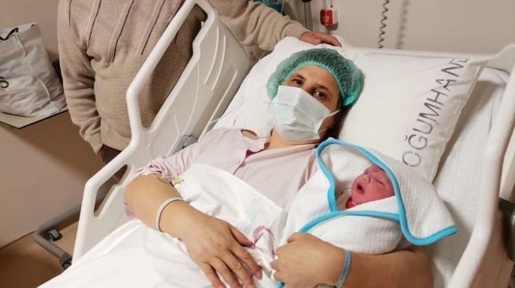 Giresun’da yılın ilk bebeği dünyaya geldi