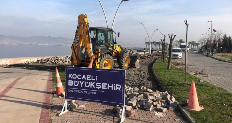 Gölcük Kavaklı Sahil Caddesi’nin çehresi değişecek