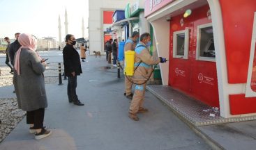 Haliliye’de pandemi çalışmaları