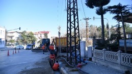 Isparta’da elektrik hatları yer altına alınıyor