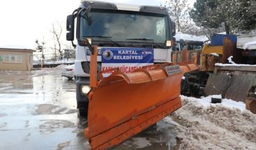 İzmit Belediyesi’ne İstanbul’dan kar robotu desteği