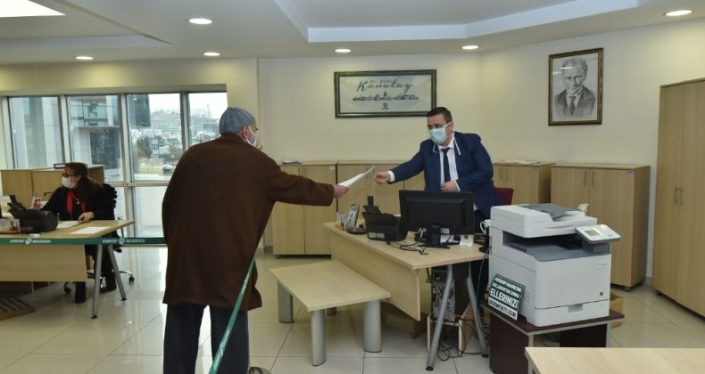 Karatay Belediyesi Hizmet Masası’na 2020’de 37 bin 700 başvuru yapıldı