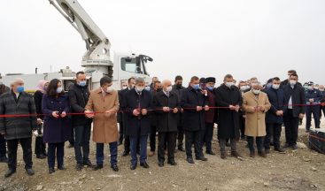 Kastamonu’da Park ve Bahçeler Müdürlüğü binasının temeli atıldı