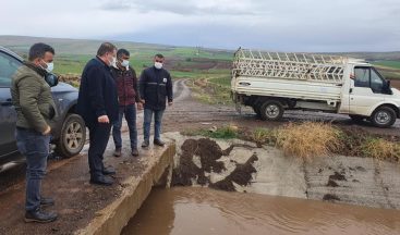 Kilis’te 14 kilometrelik kanala su verilmeye başlandı