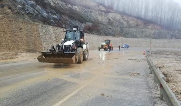 Kırklareli’de toprak kayması