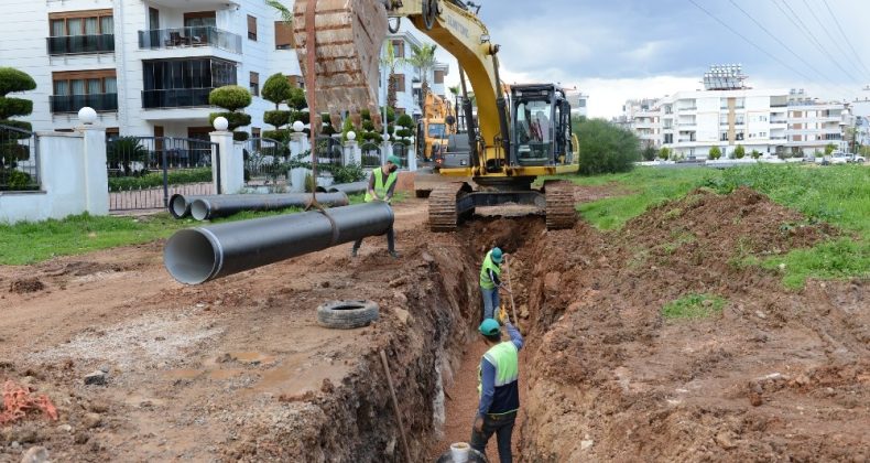 Konyaaltı ilçesinin içme suyu hattı 13 milyon TL’ye yenileniyor