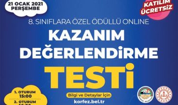 Körfez Belediyesi’nden online deneme sınavı