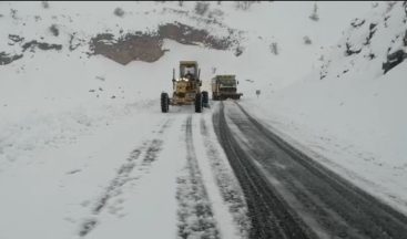 Malatya Büyükşehir’in kar mesaisi devam ediyor