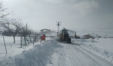 Malatya’da kar nedeniyle 698 mahalle yolunu ulaşıma açtı