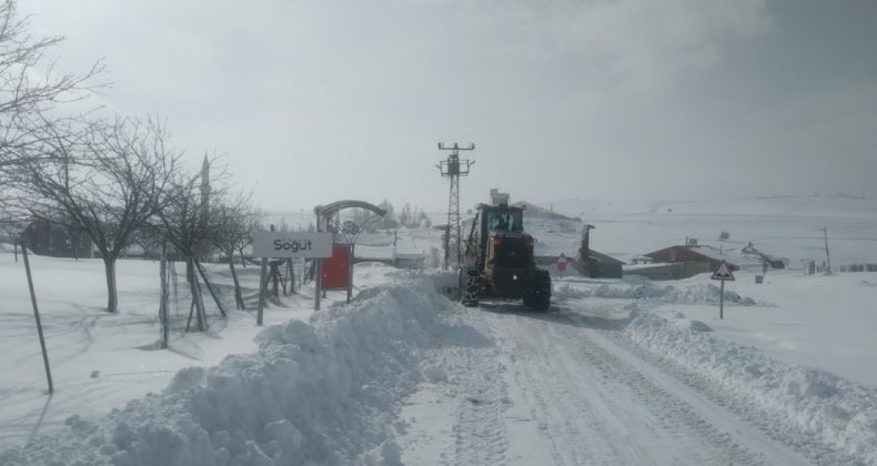 Malatya’da kar nedeniyle 698 mahalle yolunu ulaşıma açtı