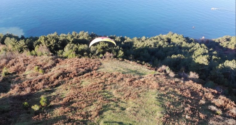 Merkeze en yakın yamaç paraşütü pisti tesisleşmeyi bekliyor