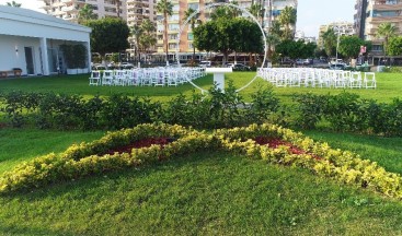 Mersin Büyükşehir Belediyesinin nikah salonu hizmete açıldı