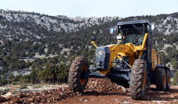 Mersin’de 1650 rakımdaki yol hasreti bitti